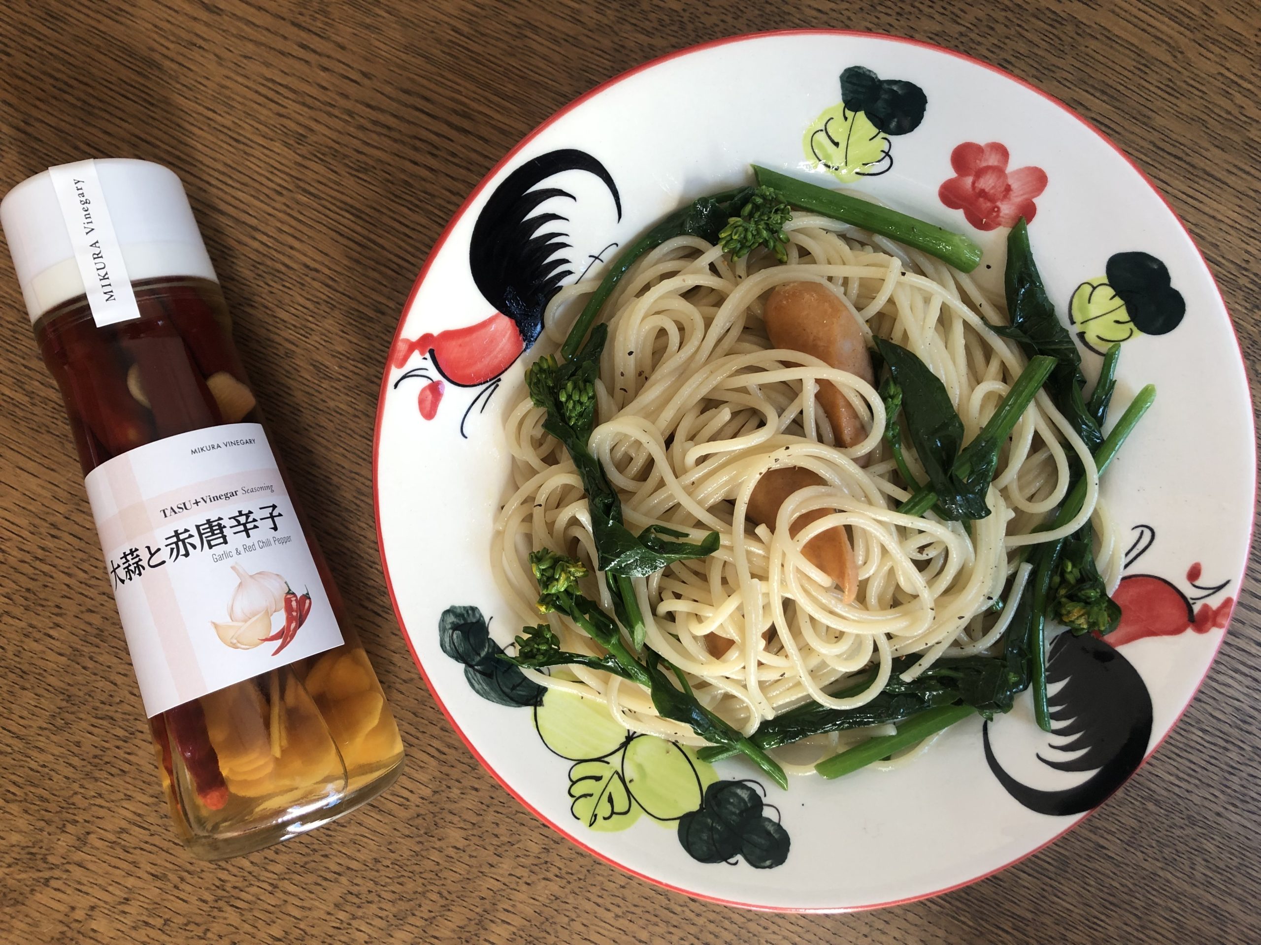 菜の花のオイルパスタ